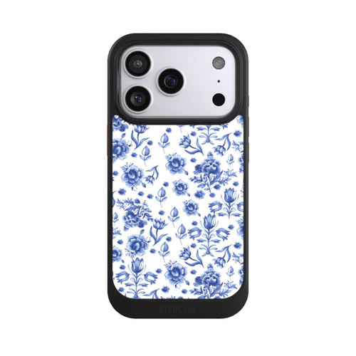 Apple iPhone 17 Pro NIVOcore Blaues Blumenmuster