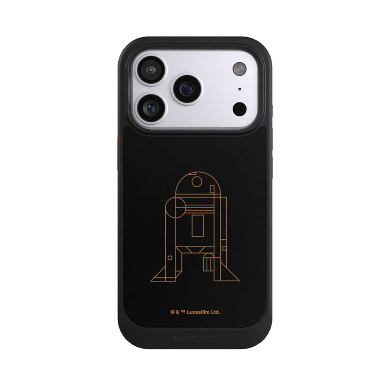 iPhone 17 Pro NIVOcore R2D2 Line Art
