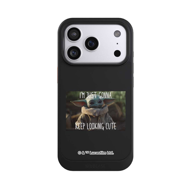 iPhone 17 Pro NIVOcore Star Wars The Child Cute Transparent