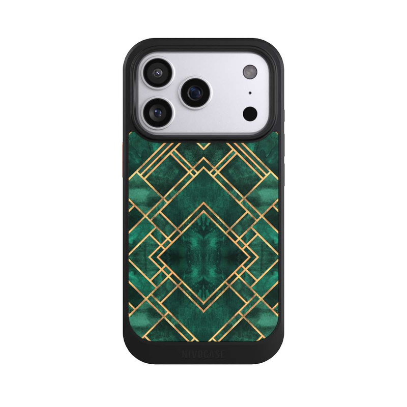 iPhone 17 Pro NIVOcore Grüne Blöcke