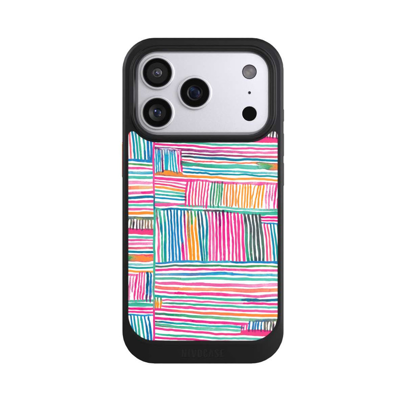iPhone 17 Pro NIVOcore Aquarelllinien Entspannung