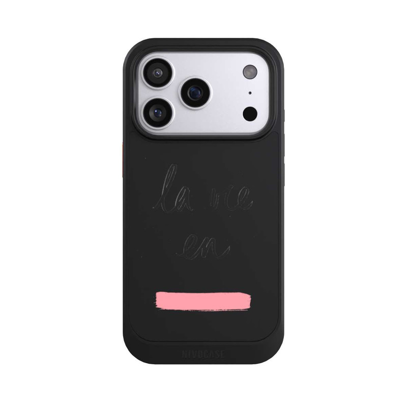 iPhone 17 Pro NIVOcore La vie en Pink Transparent