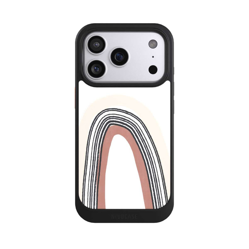 iPhone 17 Pro NIVOcore Texturierter Regenbogen