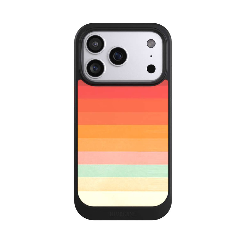 iPhone 17 Pro NIVOcore Regenbogen Chevrons II
