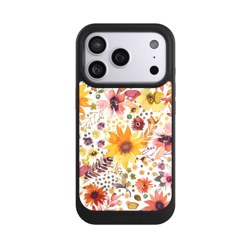 iPhone 17 Pro NIVOcore Blumenaquarellblüten