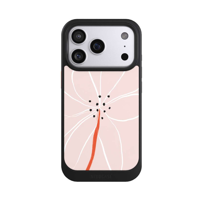 iPhone 17 Pro NIVOcore Abstrakte Blume Nr. 1
