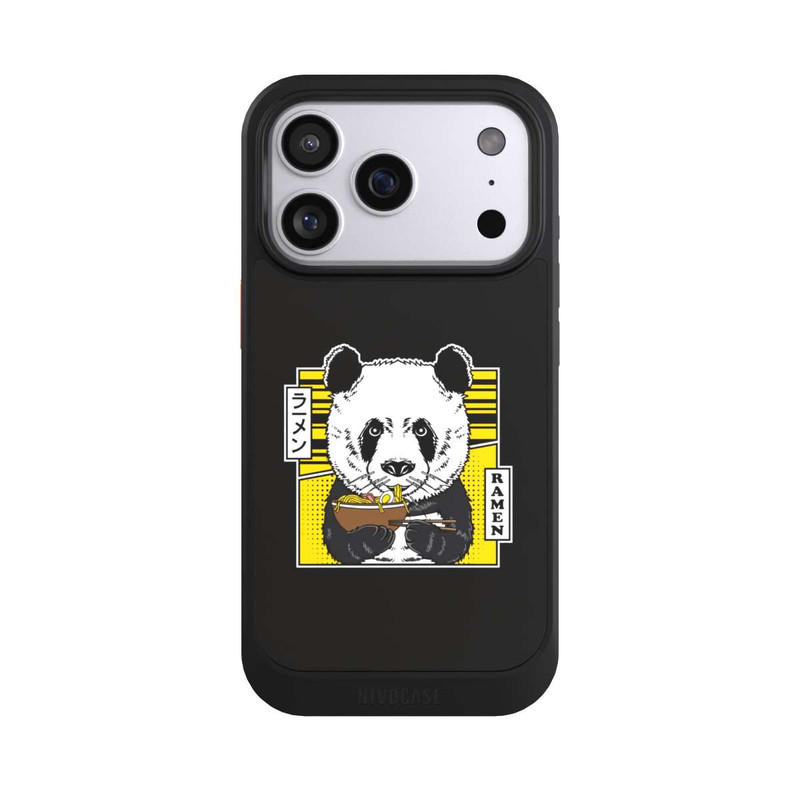 iPhone 17 Pro NIVOcore Panda und Ramensuppe
