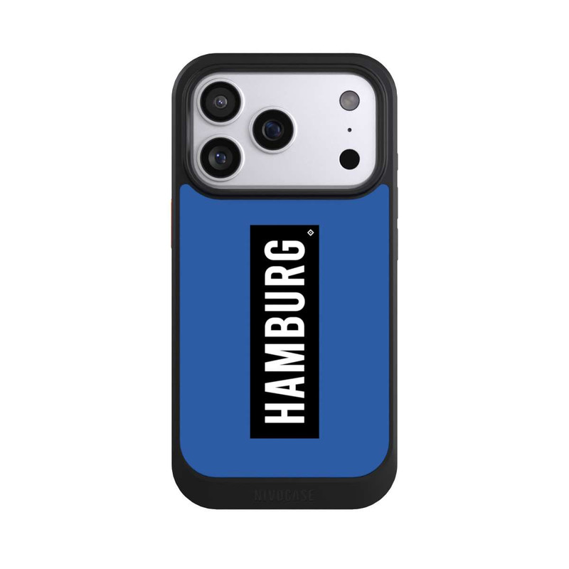 iPhone 17 Pro NIVOcore HSV Hamburg Schwarz Blau
