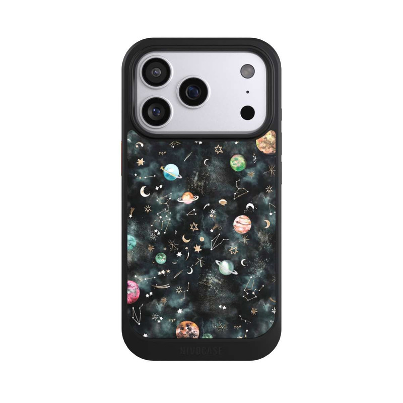 iPhone 17 Pro NIVOcore Constellation Planètes Galaxie
