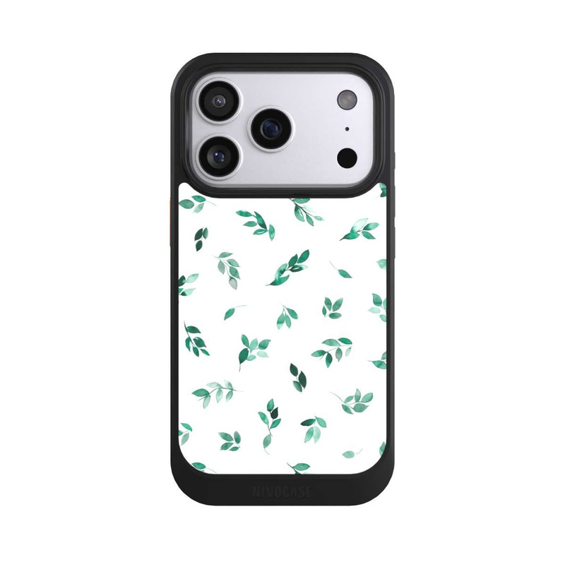 iPhone 17 Pro NIVOcore Herbstblätter grüner Eukalyptus