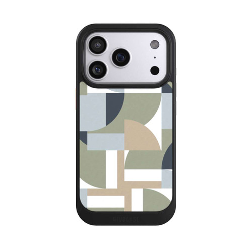 Apple iPhone 17 Pro NIVOcore Futuristische Bauhaus Polygone Beige
