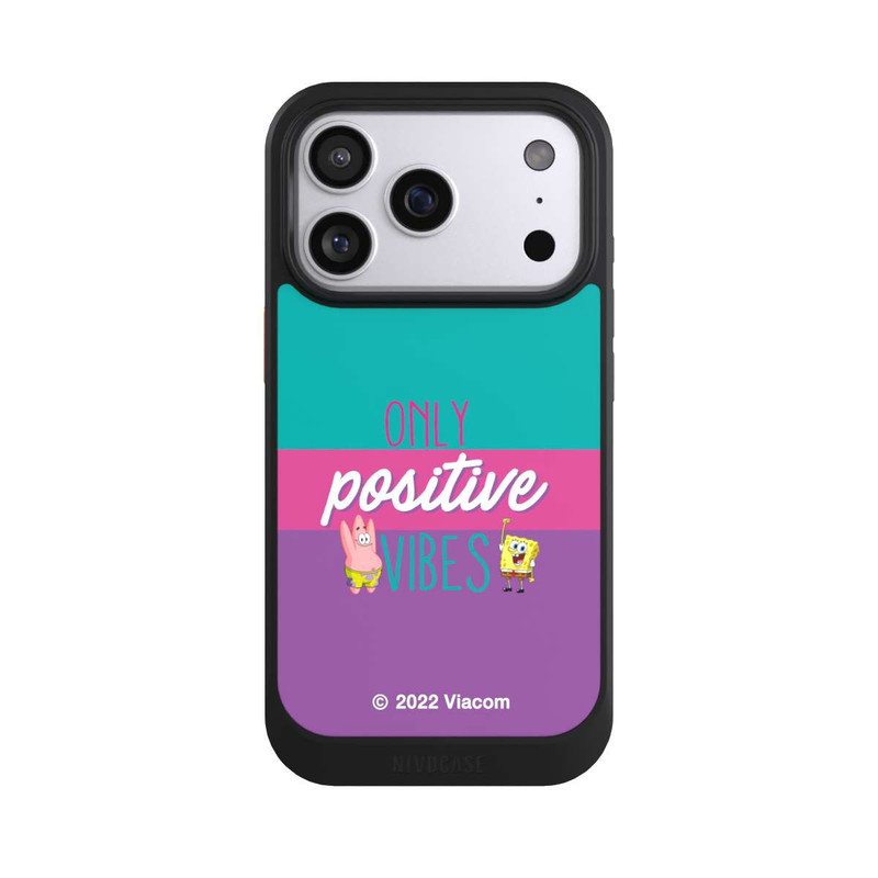 iPhone 17 Pro NIVOcore  Spongebob - Only Positive Vibes