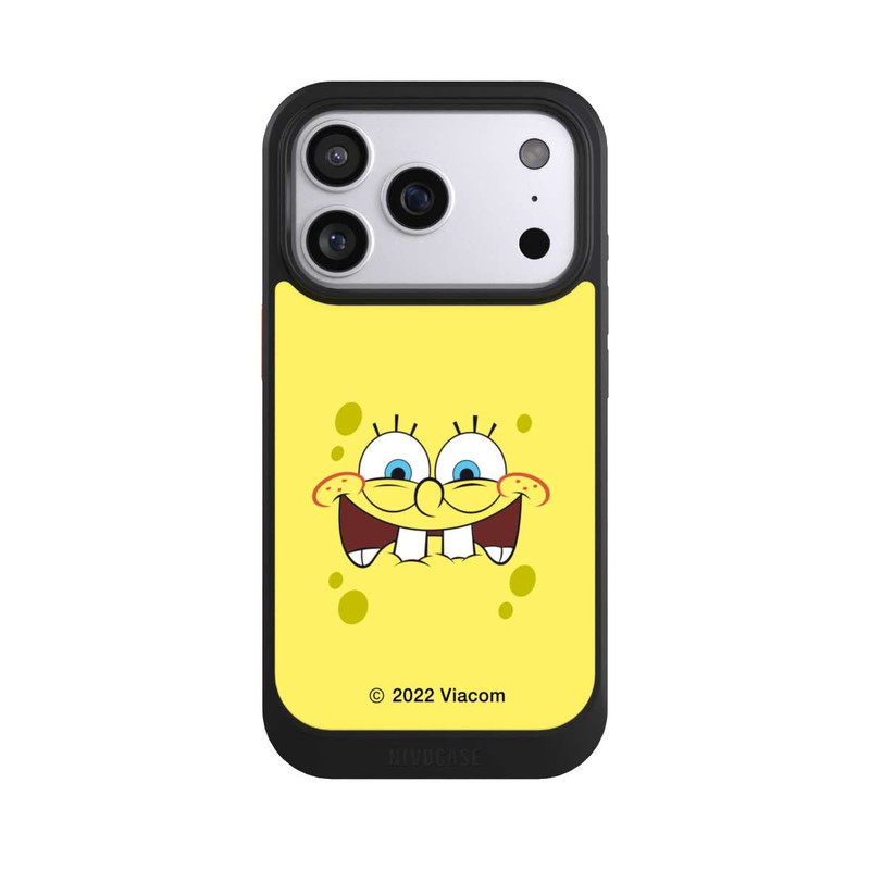 iPhone 17 Pro NIVOcore Spongebob Nahaufnahme