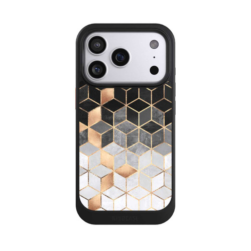 Apple iPhone 17 Pro NIVOcore Würfel dunkel und gold