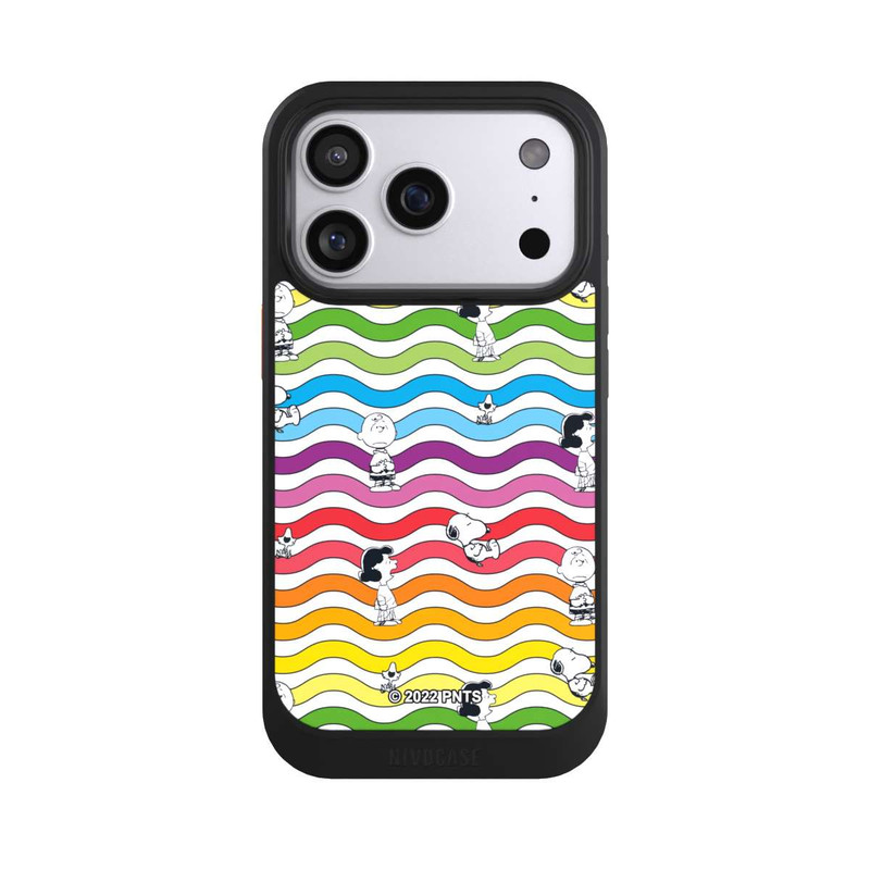 iPhone 17 Pro NIVOcore Snoopy Pattern Rainbow