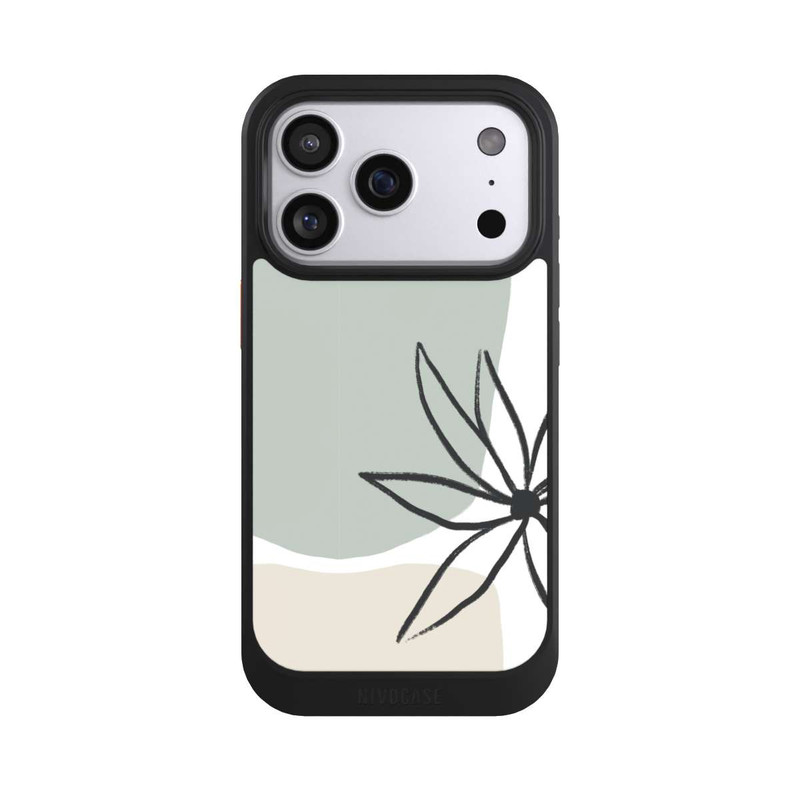 iPhone 17 Pro NIVOcore Blume Minze und Sahne
