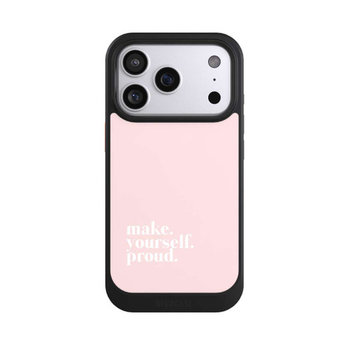 Apple iPhone 17 Pro NIVOcore Make Yourself Proud Zitat - Altrosa