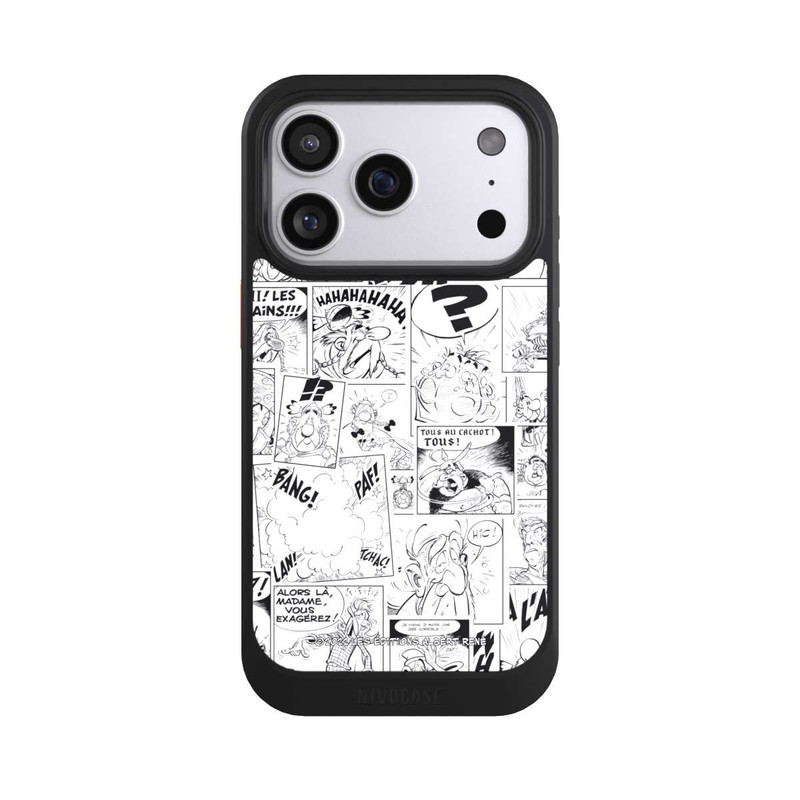 iPhone 17 Pro NIVOcore BD Astérix Blanc & Noir