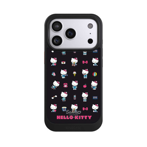 Apple iPhone 17 Pro NIVOcore Hello Kitty 90s Schwarz