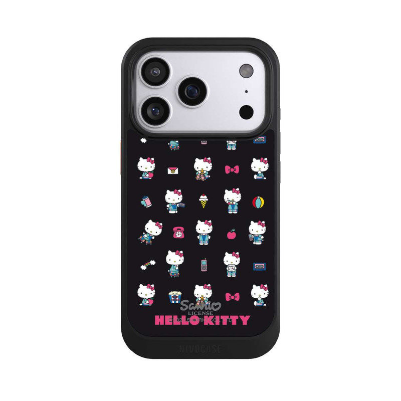 iPhone 17 Pro NIVOcore Hello Kitty 90s Schwarz