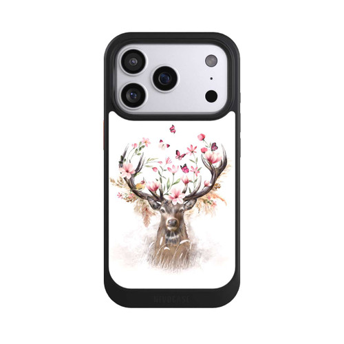 Apple iPhone 17 Pro NIVOcore Hirsch Blumen Geweih