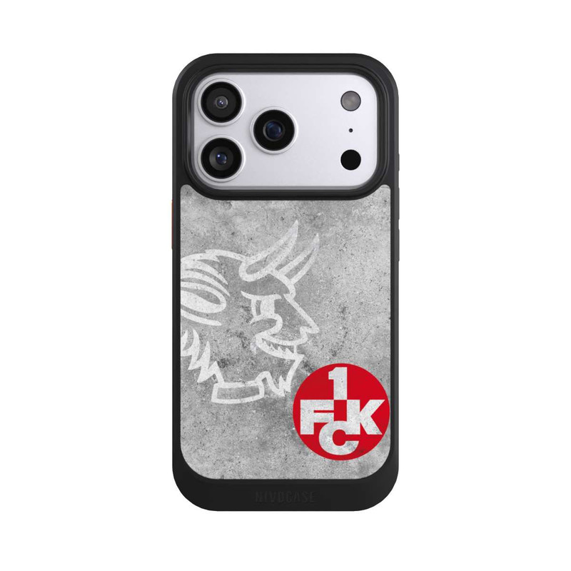 iPhone 17 Pro NIVOcore 1.FC Kaiserslautern-Beton Teufel groß