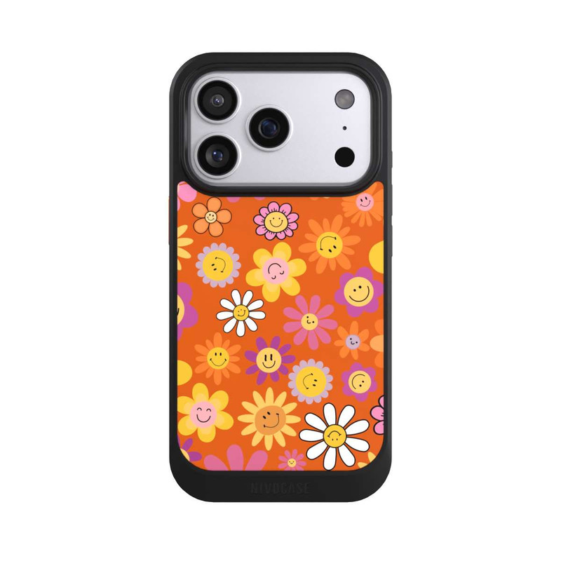 iPhone 17 Pro NIVOcore Smiles Orange Flowers