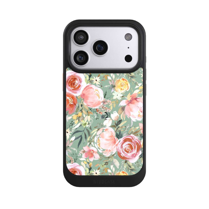 iPhone 17 Pro NIVOcore Bouquet de Pivoines Pastelles