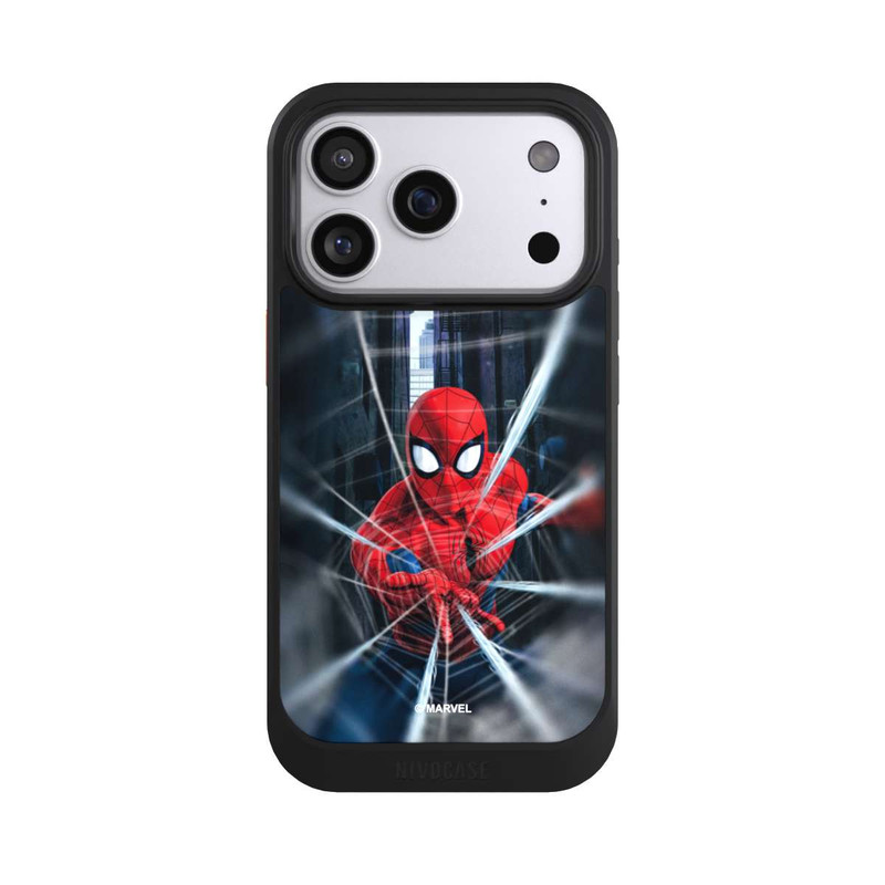 iPhone 17 Pro NIVOcore Spider-Man Webs In Action