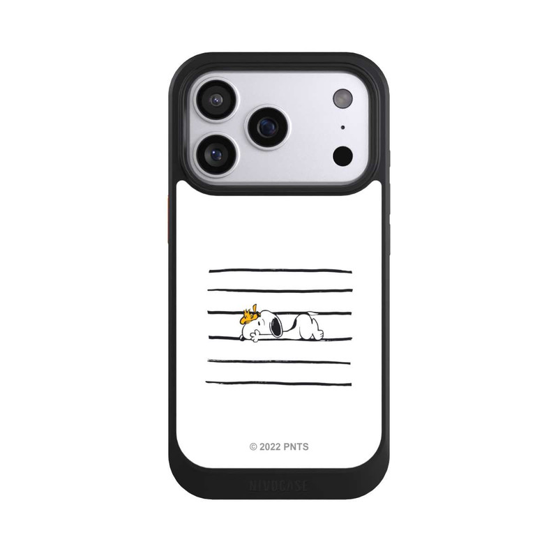 iPhone 17 Pro NIVOcore Snoopy Woodstock Streifen