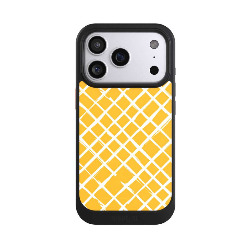 iPhone 17 Pro NIVOcore Handgezeichnetes Karomuster