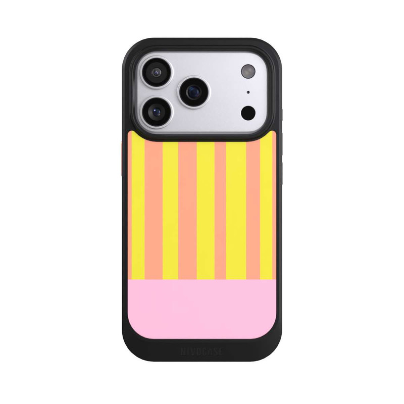iPhone 17 Pro NIVOcore Neonfarbige Streifen