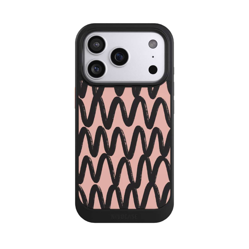 iPhone 17 Pro NIVOcore Zig Zag Noir