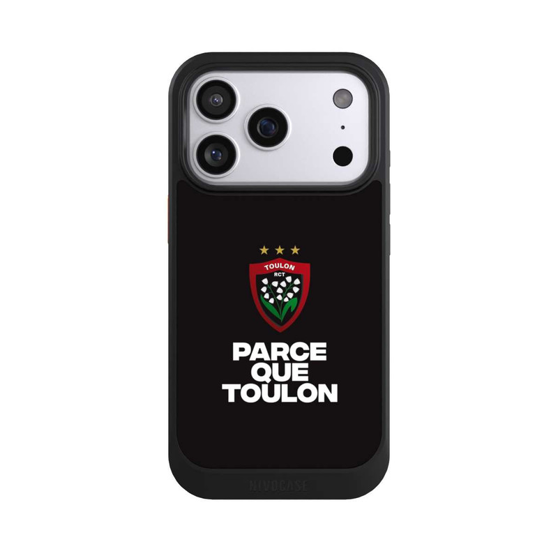 iPhone 17 Pro NIVOcore Parce Que Toulon Noir