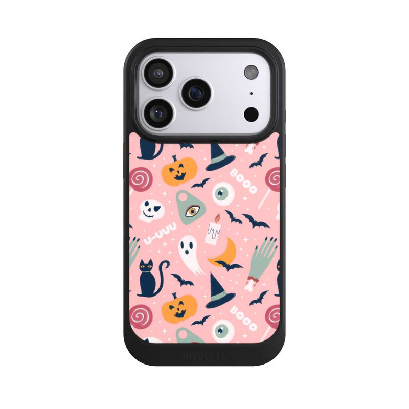iPhone 17 Pro NIVOcore Cute Halloween Ghosts Pattern