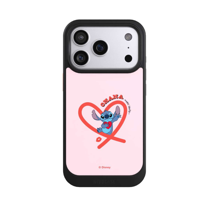 iPhone 17 Pro NIVOcore Stitch Ohana Rosa Herz