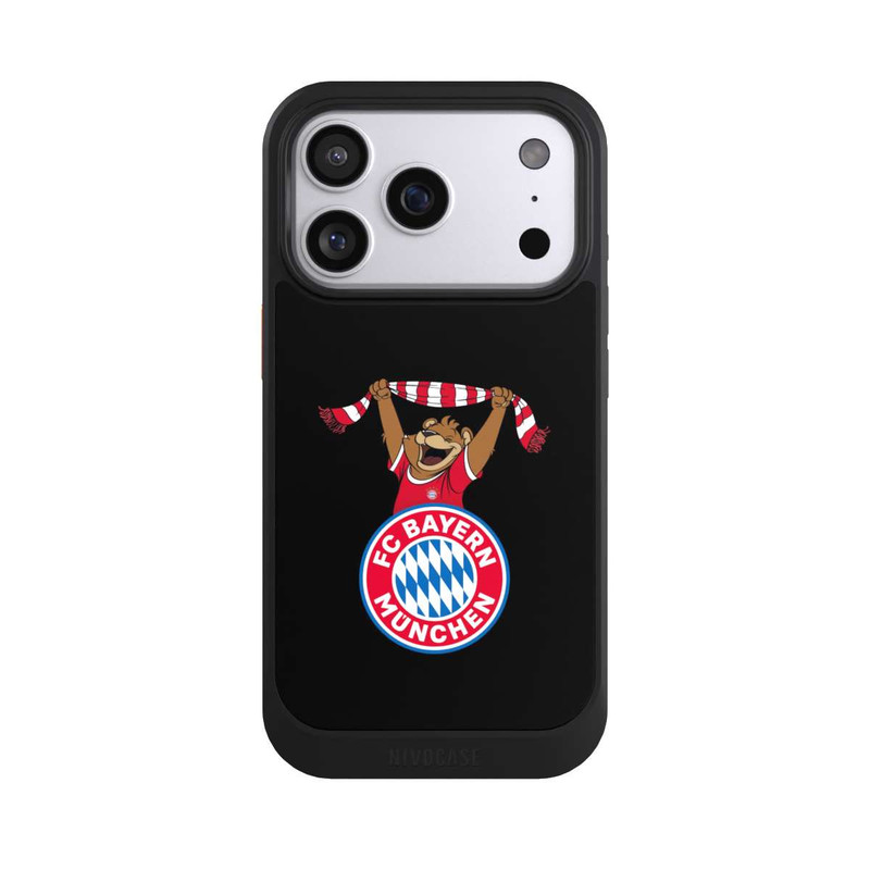 iPhone 17 Pro NIVOcore Bernie Jubel mit Schal Schwarz