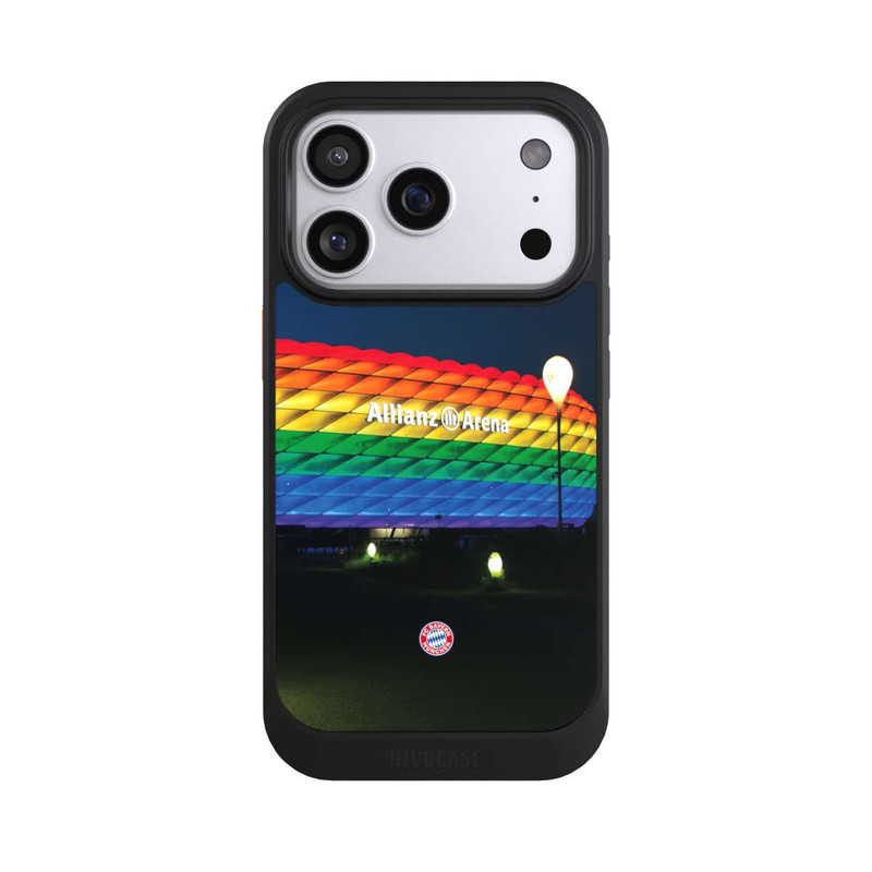 iPhone 17 Pro NIVOcore Allianz Arena Regenbogen