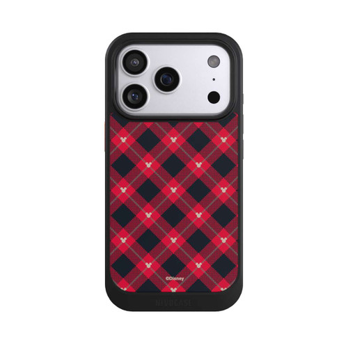 Apple iPhone 17 Pro NIVOcore Mickey Weihnachtsmuster Rot