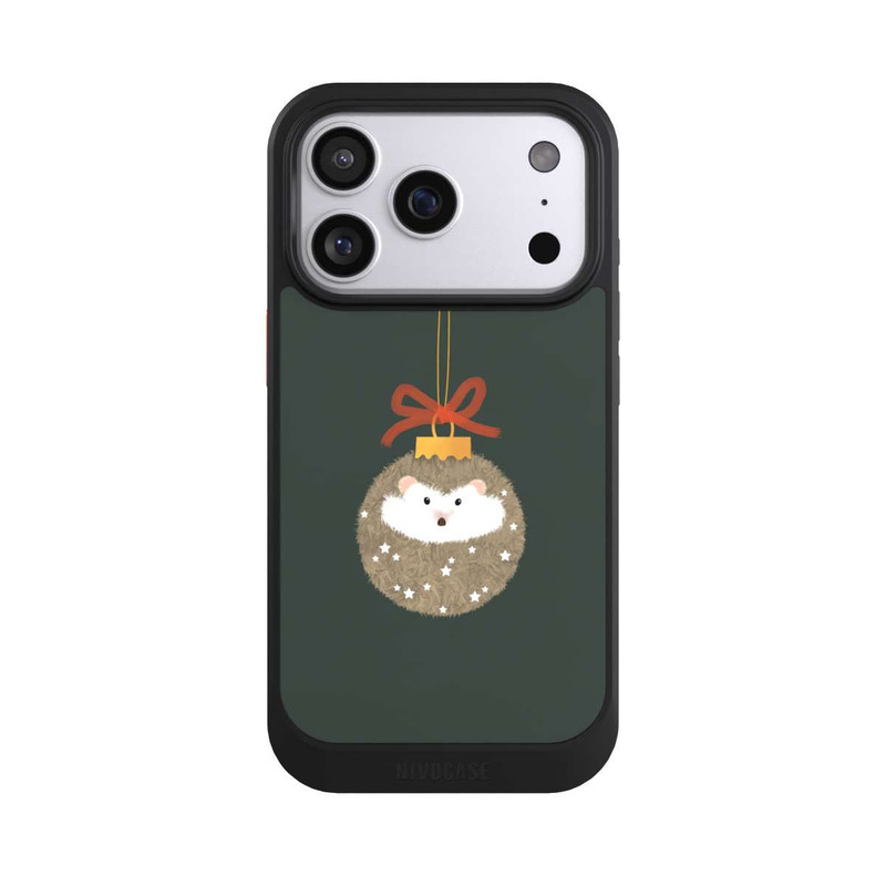 iPhone 17 Pro NIVOcore weihnachtlicher Igel