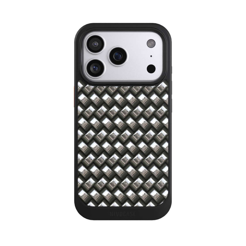 iPhone 17 Pro NIVOcore Glamour Silver Metal