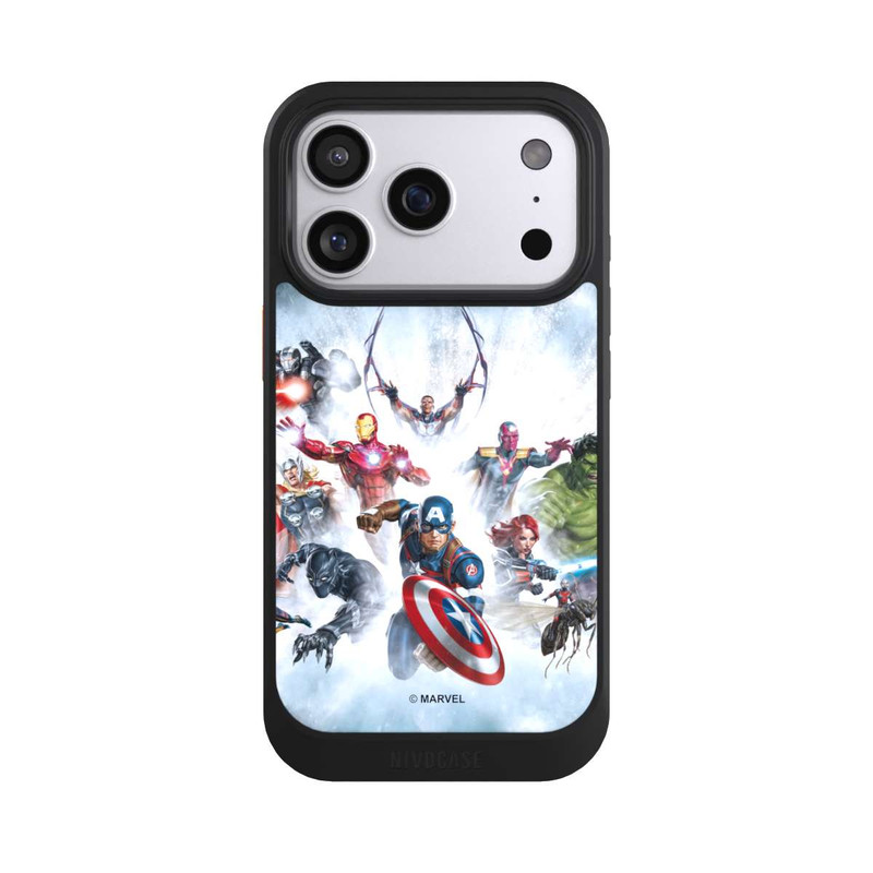 iPhone 17 Pro NIVOcore Les Avengers vous sautent dessus