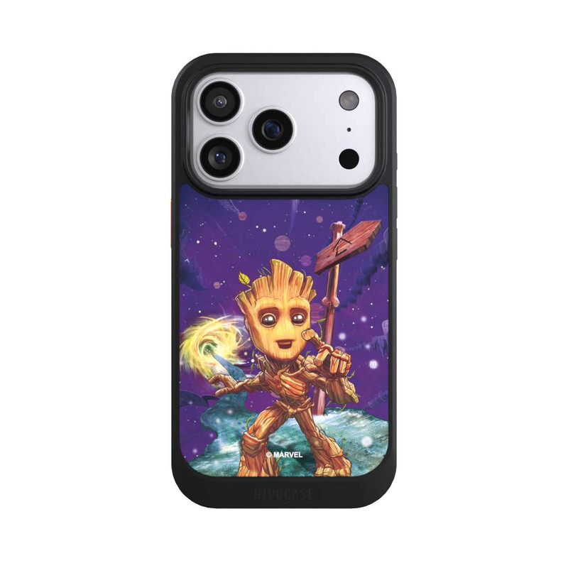iPhone 17 Pro NIVOcore Baby Groot Galaxy Touch