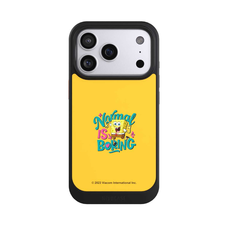 iPhone 17 Pro NIVOcore Spongebob Normal Is Boring