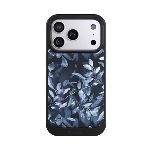 Apple iPhone 17 Pro NIVOcore Aquarelle Feuilles Mystiques Marine