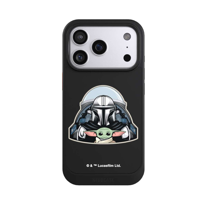 iPhone 17 Pro NIVOcore Mando und Grogu Transparent