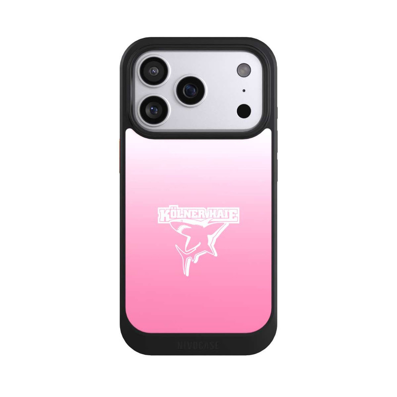 iPhone 17 Pro NIVOcore Kölner Haie Weiß Rosa