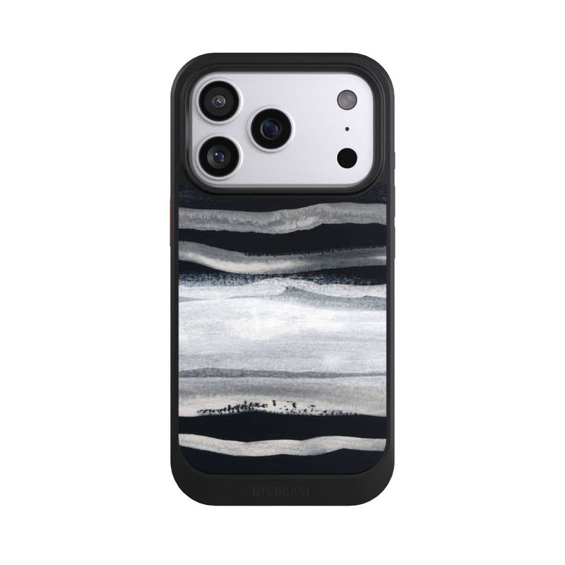 iPhone 17 Pro NIVOcore Abstrakte Pinselstriche 68