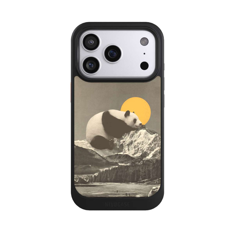 iPhone 17 Pro NIVOcore Riesenpanda macht ein Nickerchen