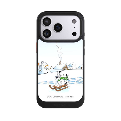 Apple iPhone 17 Pro NIVOcore Idéfix fait du traîneau